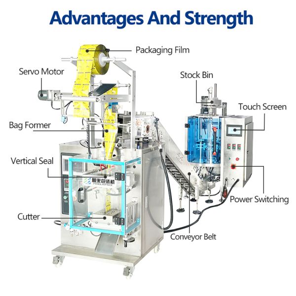 Automatic Snus Powder Packaging Machine OEM/ODM