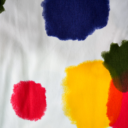 Knitted Colorful Printed Fabric Medium Weight 100% Polyester Garment Fabrics