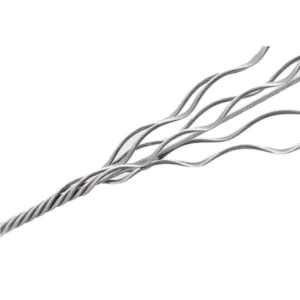 T316 Stainless Steel Cable 7x7 Strand Heavy Duty Wire Rope 1800 LBS Breaking Strength for Indoor & Outdoor