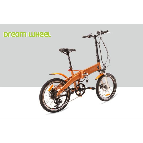 20.0kgs 20 Inch Folding Electric Bike 350W BAFANG Rear Motor Road Tire