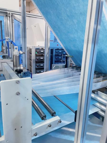 12KW 0,6Mpa Máquina de fabricação de sacos de filtro de ar de eficiência média e ultrassônica eficiente e confiável