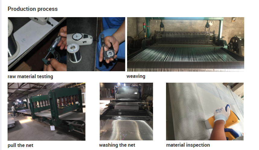 40 45 150 ткань провода нержавеющей стали ранга микрона 201