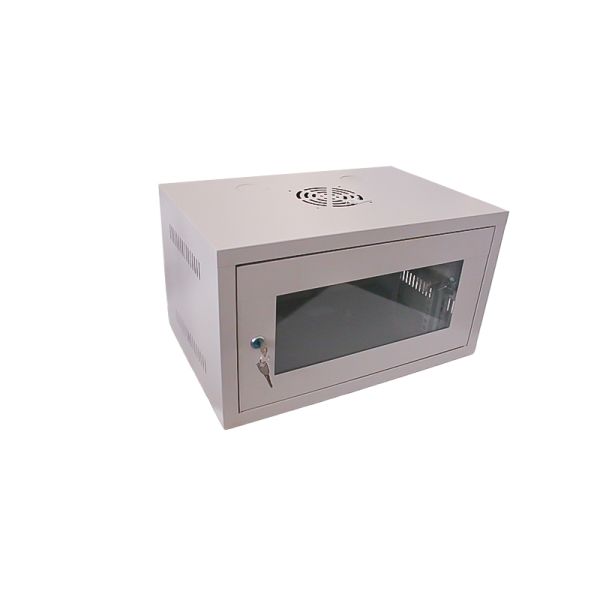 Network Cabinet 6U 4U Wall Mount Server Cabinet with Main Material SPCC Cold Rolling Steel