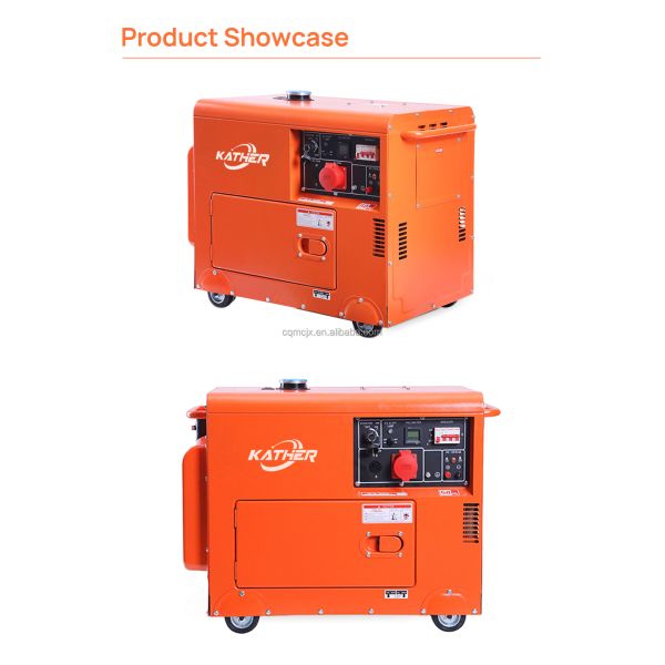 3kva 5kva 6kva 8kva 10kva Super Silent Diesel Generator for Single/Three phase Power