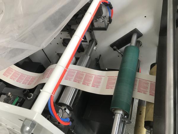 Nonwoven Fabric Narrow Web Flexo Printing Machine 3 color 320mm