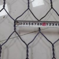 A pedra enchida cesta do PVC  Gabion dos contatores 3.05mm da construção galvanizou