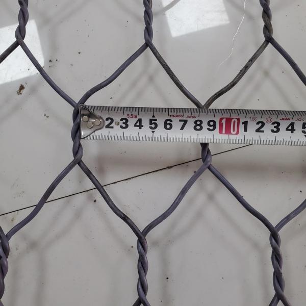 A pedra enchida cesta do PVC  Gabion dos contatores 3.05mm da construção galvanizou