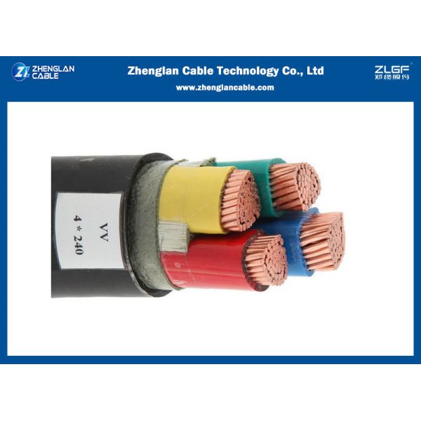 1kv NYY 4 Core Aluminum Cable Unarmored 4x35sqmm As Per VDE0276, IEC60502-1
