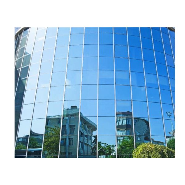 6063 T5 60um Film Glazed Aluminum Curtain Walls Section