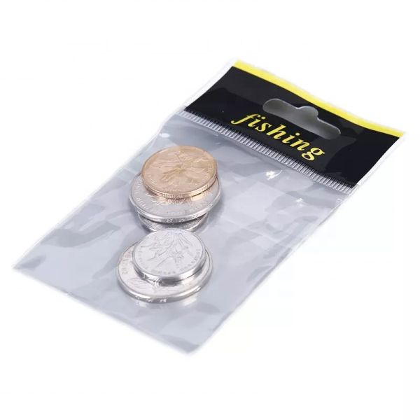 Custom Order Transparent Fishing Lure Bait Bags Zipper Bag Packaging Accessories Recyclable Material Structure Pet Vmpet Pe