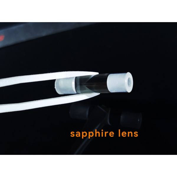 Отполированное стекло сопротивления носки твердости 9,0 трубки Windows сапфира оптически