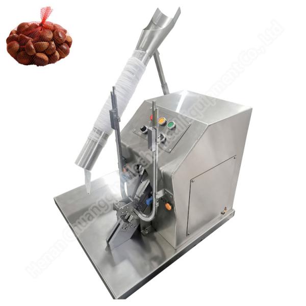Potato Garlic Net Bag Packaging Machine Orange Lime Net Packaging Tying Machine