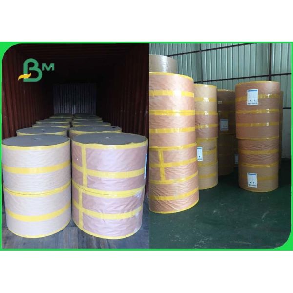 FDA60gsm 120gsm Printable Slitted Straw Paper Roll For Drinking DIY