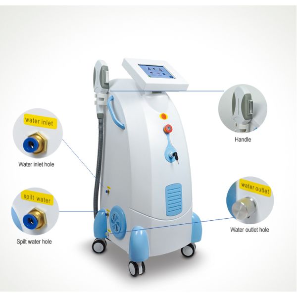 Máquina profesional 480nm 530nm 640nm del retiro del pelo del laser IPL SHR