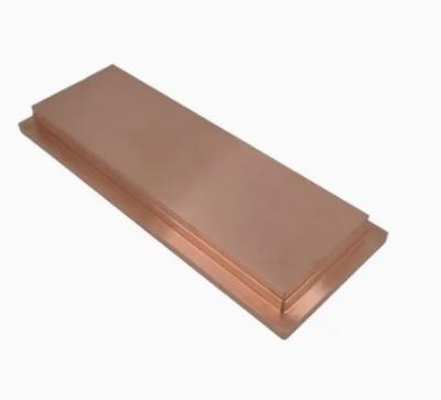 Smooth Surface Red Satisfactory Copper Alloy Ingot 99.9% For Chemical Industry