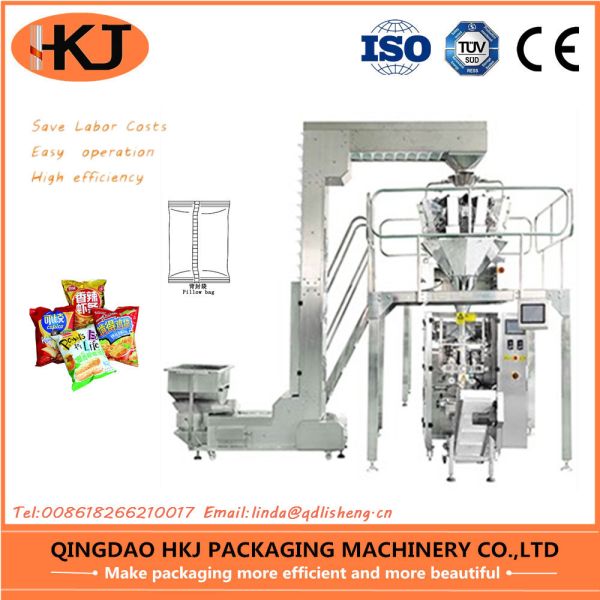 Multihead Weigher Packing Machine , Vertical Bagging Machine One Year Warranty