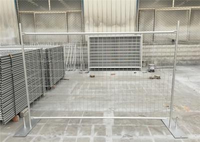 Professional Portable Temporary Fence Panels With Temporary Fence Stay