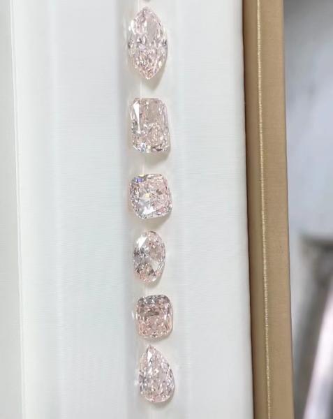 1.0ct-1.99ct Diamante rosa de laboratório 10 Mohs Marquise Loose Diamante IGI