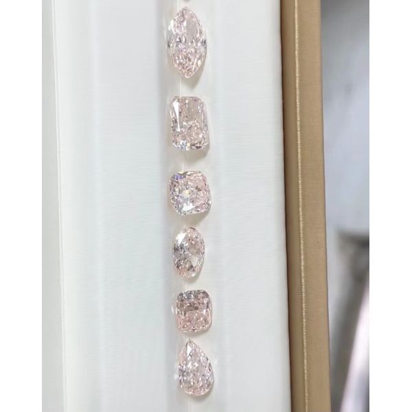 Пинк выросли лабораторией, который диамантов отрезка Marquise 1-1.7ct для украшений ювелирных изделий