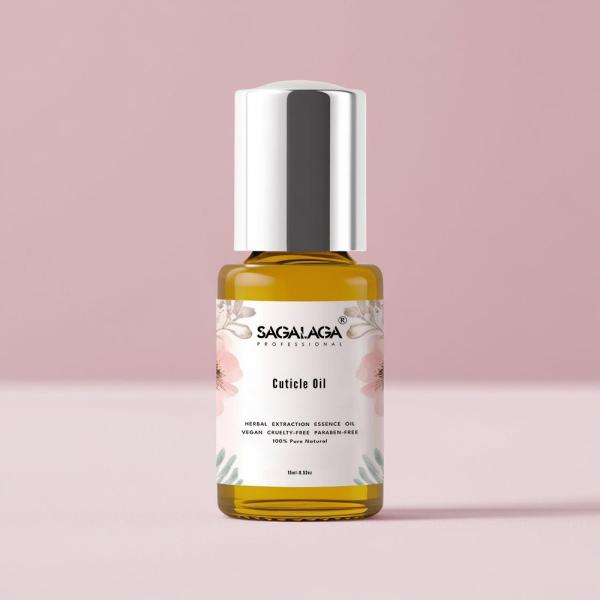 Unique Nails Organic Vitamin E Cuticle Oil with Dropper Bottle Environmental Protection Material