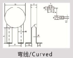 термистор 40мм максимального токового автомата МФ73 НТК Инруш 80А Макса ИКИ 45мм 50мм для электропитания УПС