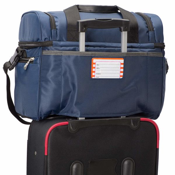 Heavy Duty Fabric Thick Insulated Food Cooler Bags For Adults Customized Color