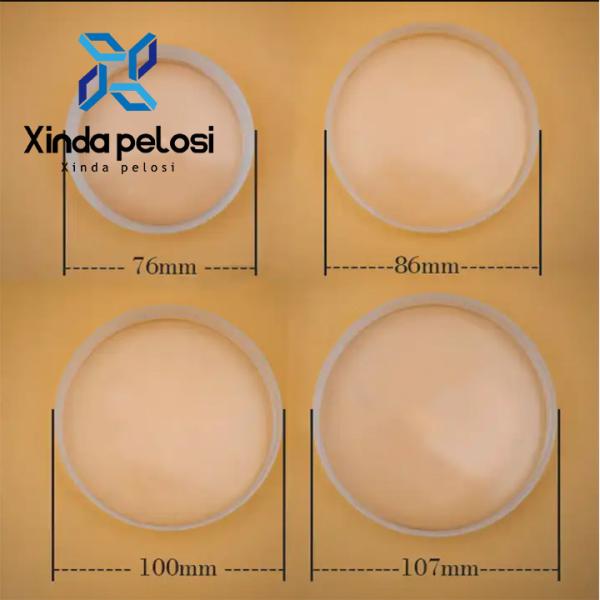 10pcs tampas de garrafas de cosméticos plástico à prova de adulteração superfície Matt sem nervuras resistente a crianças CRC tampas de plástico tampa