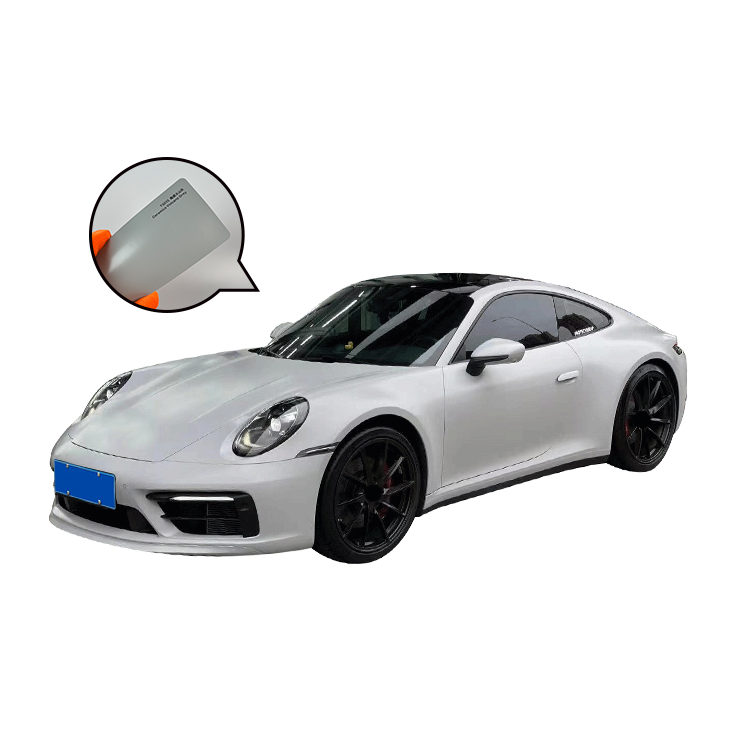 Ultimate Flat Meteorites Grey Car Wrapping Film Milan Color Ppf Green Car Vinyl Wrap Car Brands Stickers