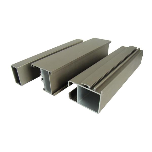 Customized Sliding Aluminum Window Profiles Anodized / Electrophoresis Surface Treatment