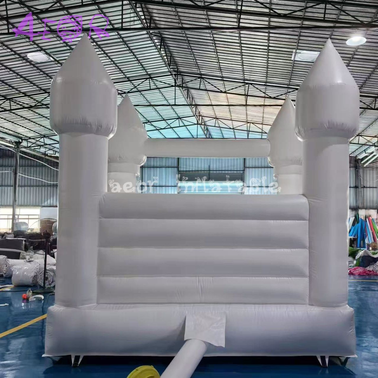 10 футовый партийный вышибальщик для детей надувный белый свадебный замок надувный мини-скачок