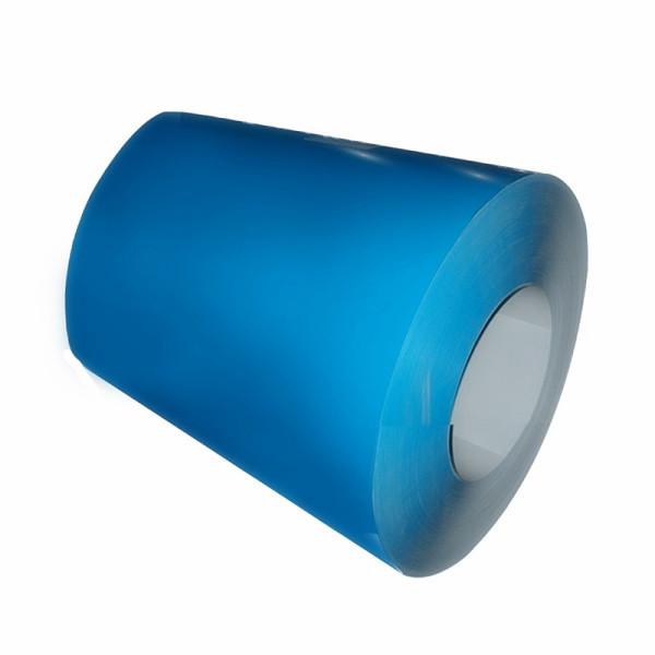 PPGI Z275 Standing Seam Metal Roof Coil ISO 9001 Blue Steel Coil