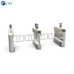 Electric Swing Barrier Gate For Office School Subway TCP/IP Communication