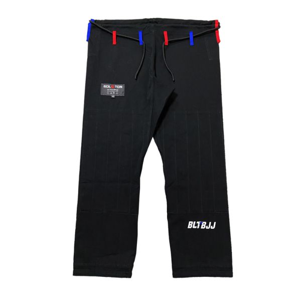 OEM ODM BJJ Gi Uniform with 380 GSM Pearl Weave Jacket and 280 GSM Twill Pants Featuring Triple Stitching