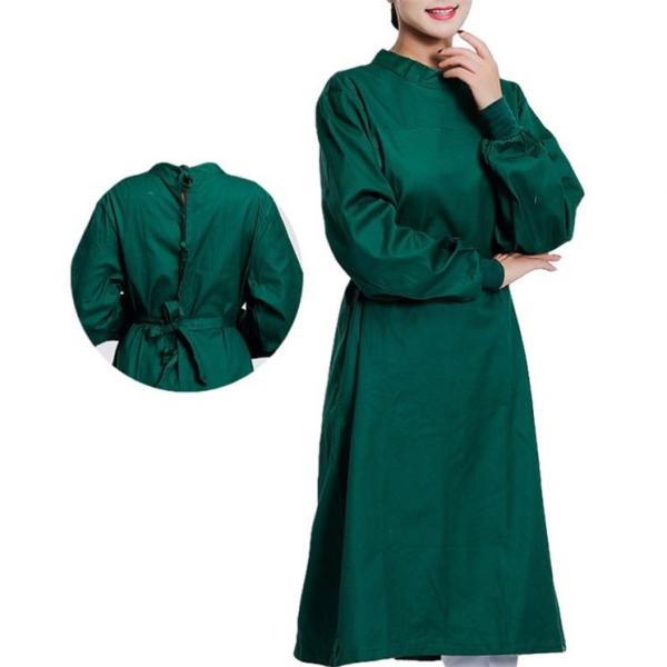 PP PE Disposable Dental Gowns With Elastic Cuff