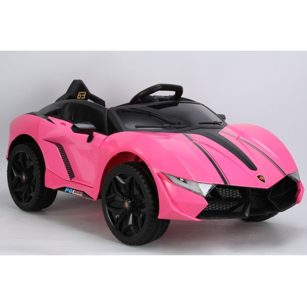 Jogos para crianças Pink Electric Ride On Car with Four Big Wheels Ttem NO. SMG6136