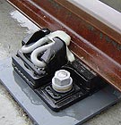 Подгонянный HDPE части пластмассы и резины резиновой колодки для железнодорожного крепления
