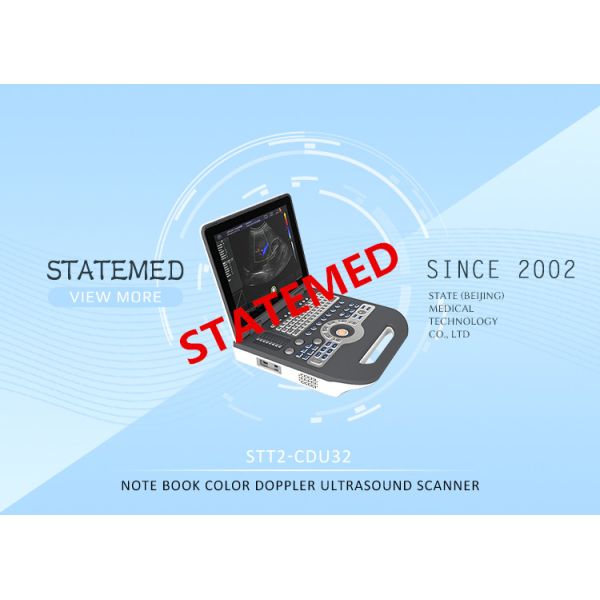 128 E 6.5 Kg Clinic Portable Ultrasound Scanner For Baby Scan 38×36.9×7.9 CM