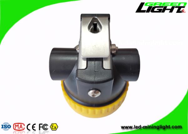 All In One Structure Coal Miner Hard Hat Light 5000lux PC ABS IP68 Waterproof