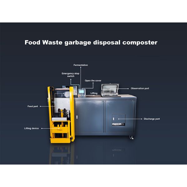 TOGO TG-CC-300S Organic Waste Composting Machine with 300kg Daily Capacity 24-hour Rapid Composting and 90% Reduction Rate