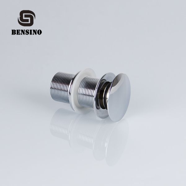Chrome Plated Bathroom 78mm 250g Brass Sink Plug