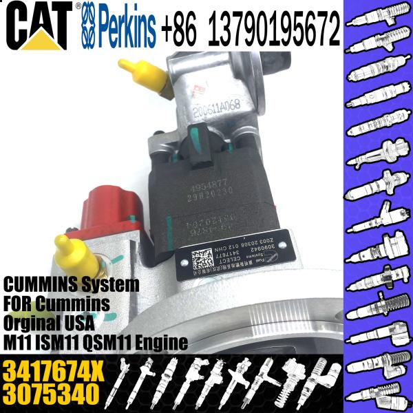 Bomba 3090942 RX 3090996 da injeção de Cummins Engine QSM11 ISM11 M11 3417677 3075340 3417674 4954876 3417687 3417677X 3