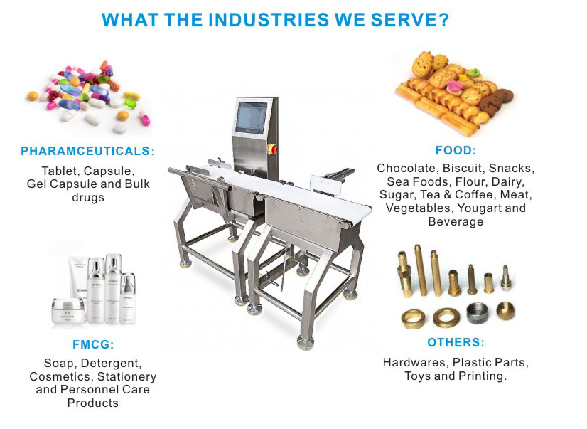 Промышленная онлайн машина Weigher проверки