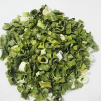 Les légumes déshydratés verdissent l'air de couleur ont séché des flocons de ciboulette 3x3mm