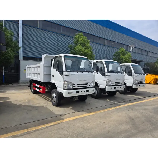 Isuzu 5 Ton Dump Truck 4X4 Drive 5 Ton Loading Capacity Shipped From China Factory
