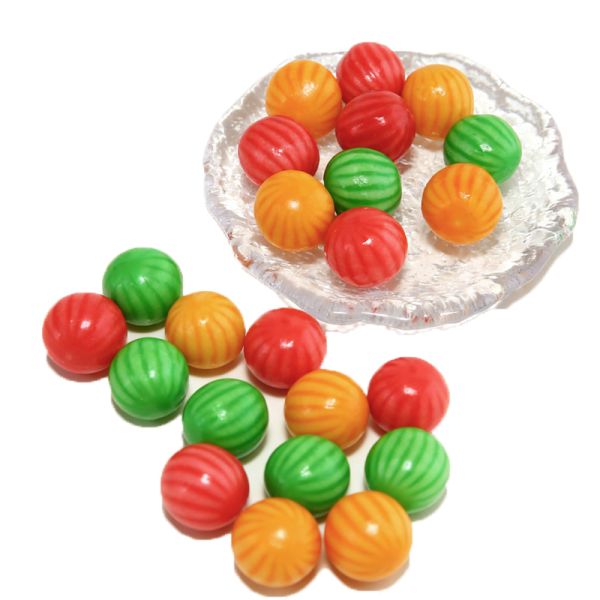 Watermelon Shape Fruit Flavor Bubble Gum Kid's Snacks Candy Fun Nostalgic Leisure Sweets