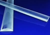 Transmissão forte resistente de alta temperatura de vidro de Rod de quartzo da curvatura do LCD