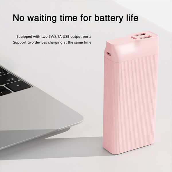 High Capacity Mini Power Bank 10000mAh Portable Mobile Charger For Travel