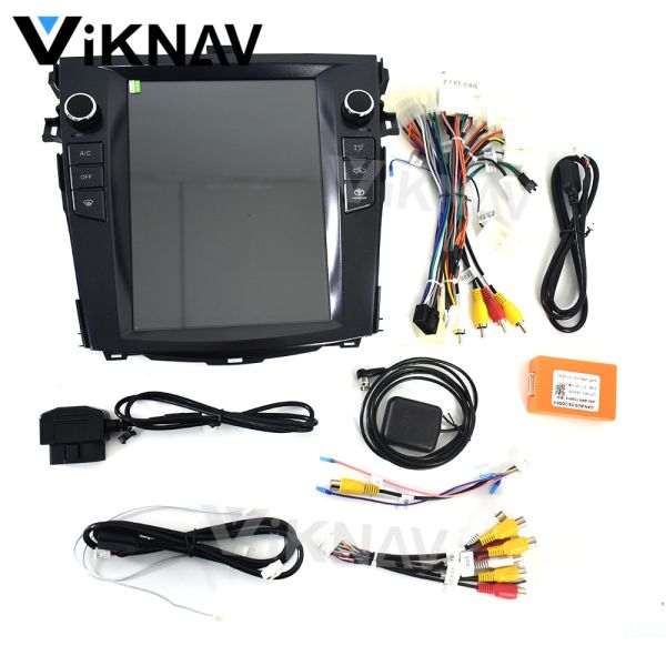 10.4 дюймовый сенсорный экран для 2008-2012 Toyota Corolla Мультимедийный проигрыватель Android GPS навигация Беспроводная Carplay