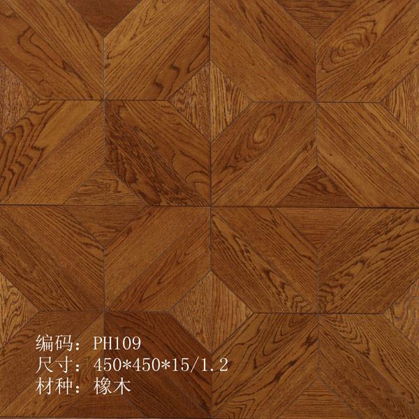 White Oak engineered parquet tiles wood flooring with different stained and competitive prices
