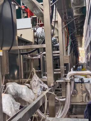 Nettoyeur ultrasonique automatisé pour tubes en acier inoxydable avec séchage par pulvérisation interne et externe pour l'industrie alimentaire
